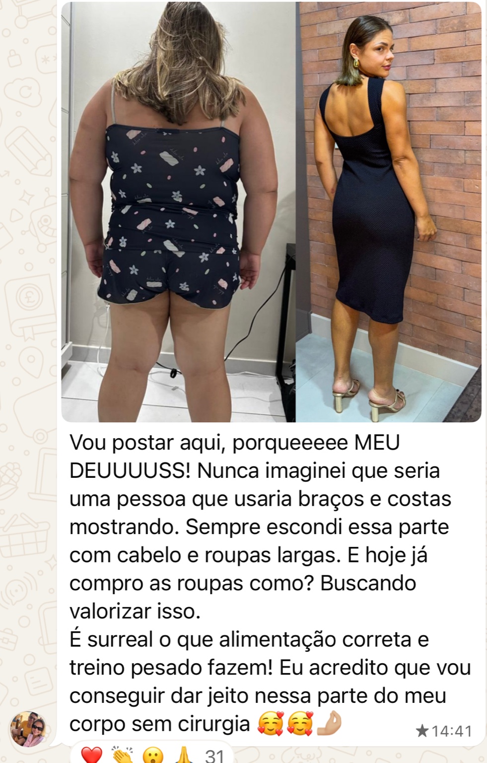 Depoimento real